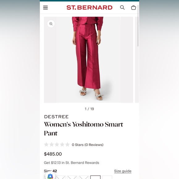 DESTREEE Yoshimoto Pant NWT - Picture 4 of 6